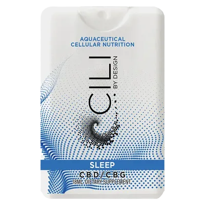 CILI Sleep Quickshot: nano spray de vainilla para un sueño tranquilo y la reducción del cortisol.